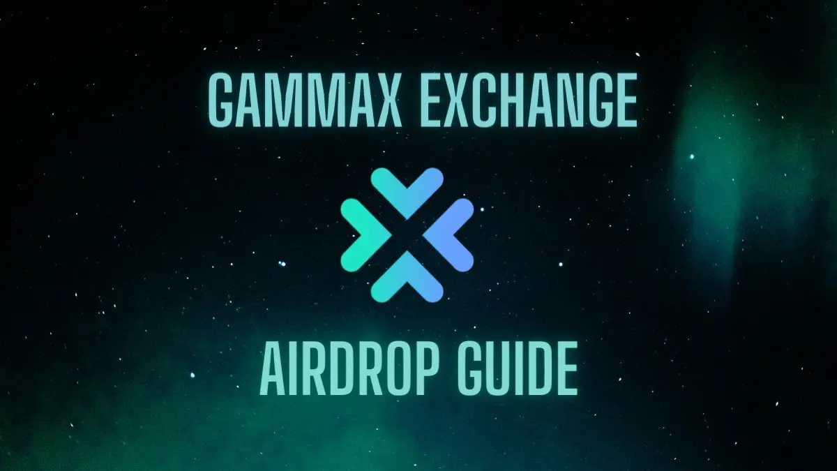 Getting the GammaX airdrop is very easy.
