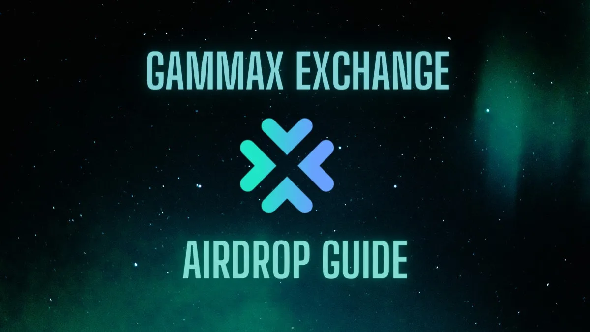 Getting the GammaX airdrop is very easy.