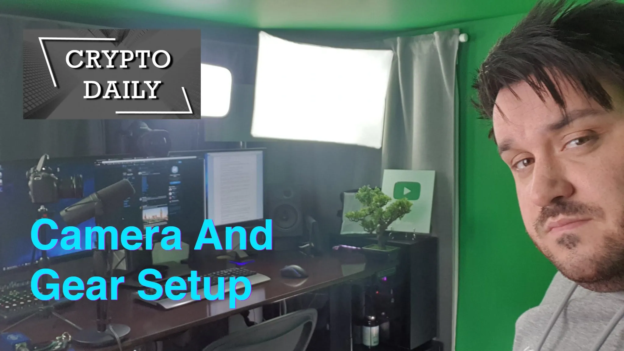 CryptoDaily Camera and Gear Setup