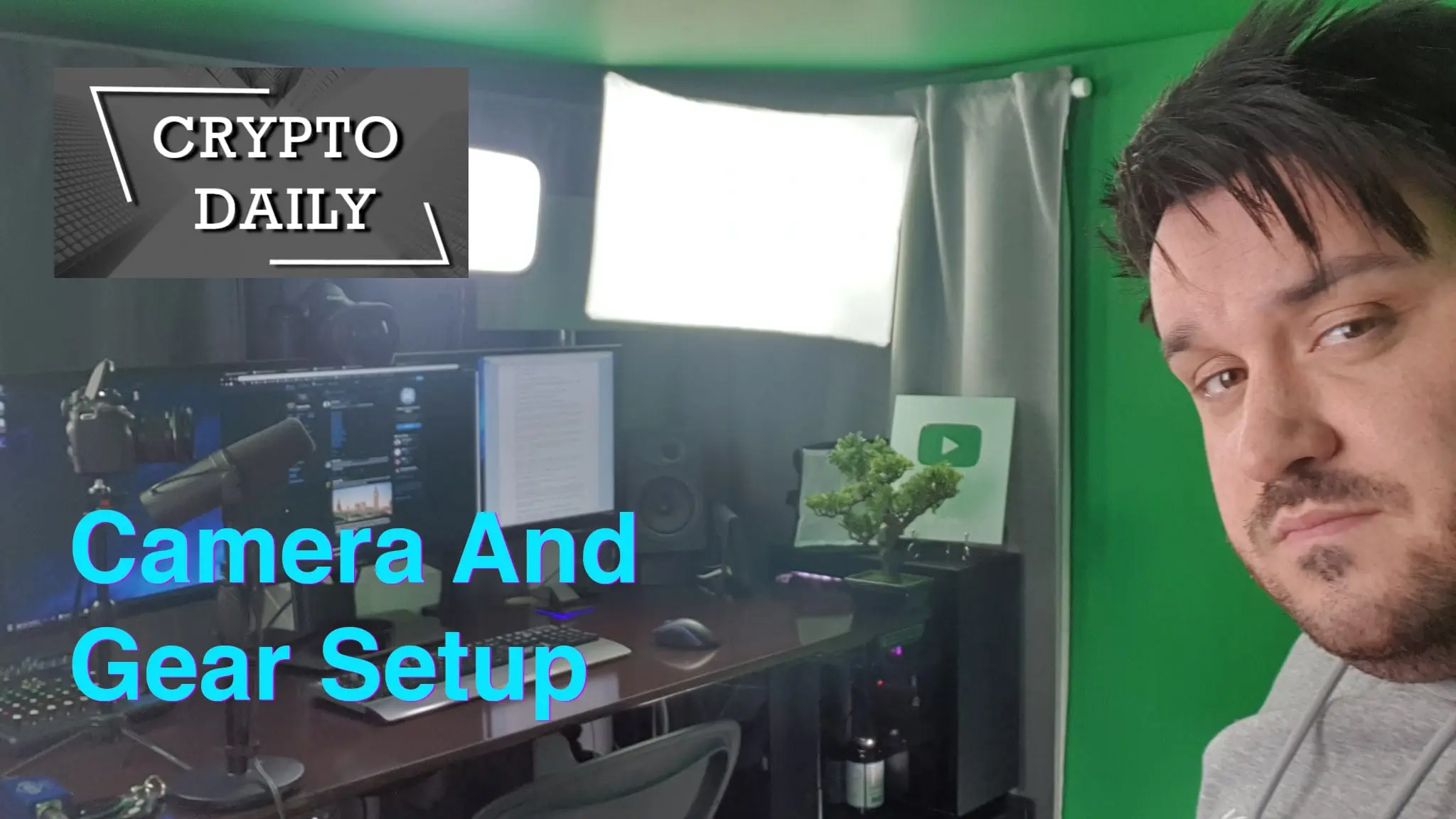 CryptoDaily Camera and Gear Setup