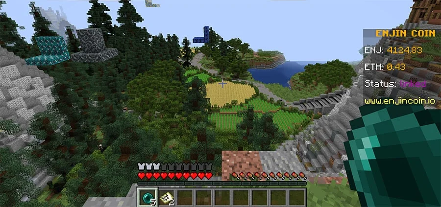 Enjincraft with linked Wallet