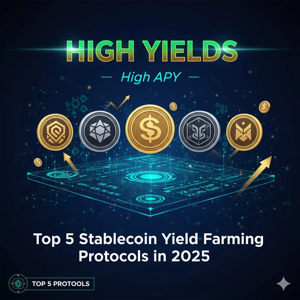 Top 5 Stablecoin Yield Farming Protocols