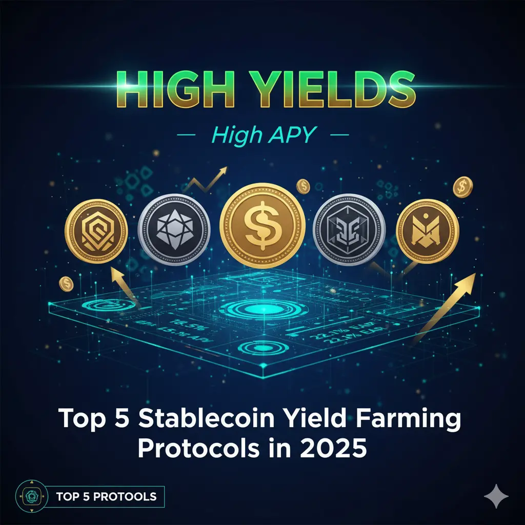 Top 5 Stablecoin Yield Farming Protocols