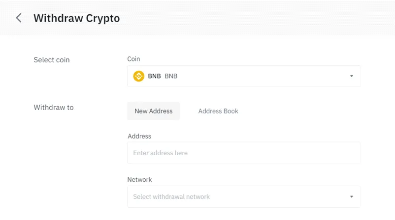 MetaMask select coins