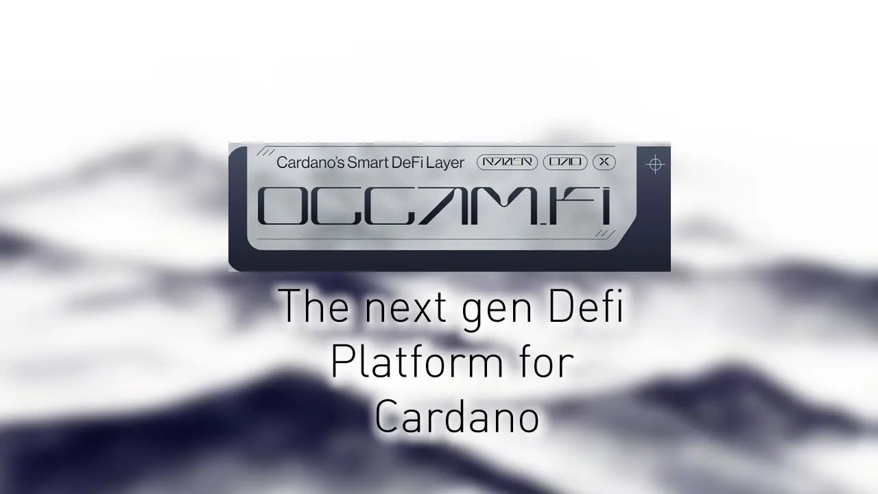 Occam: Complete DeFi Suite Tailored to Cardano