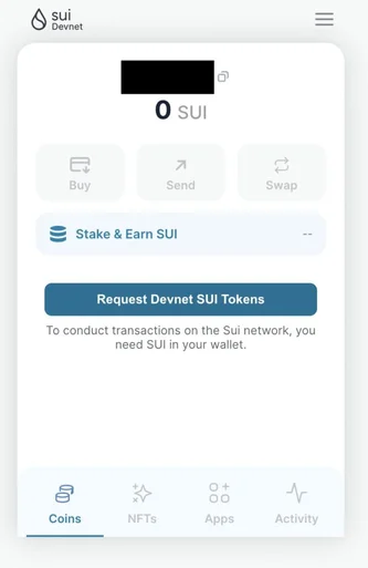 Sui wallet