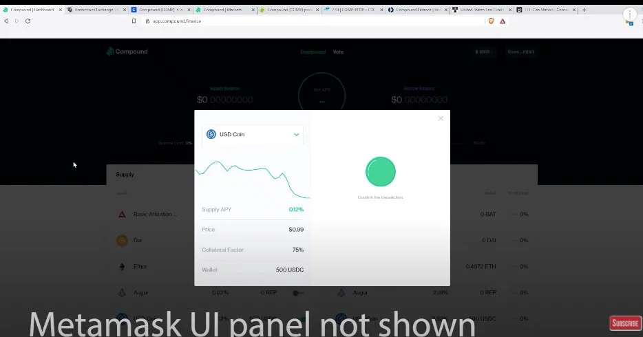 Supply cryptocurrencies