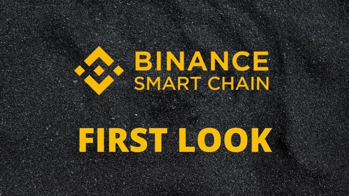 binance smart chain first look