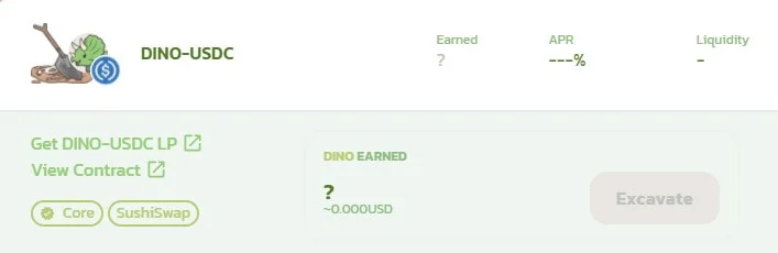 Dinoswap Get LP