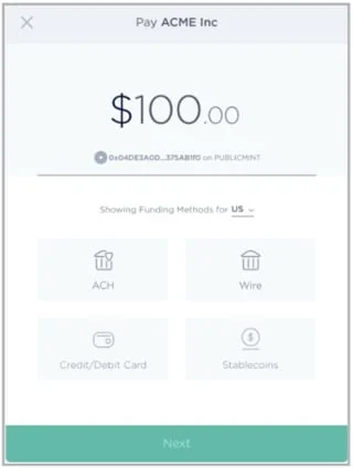 Public Mint wallet