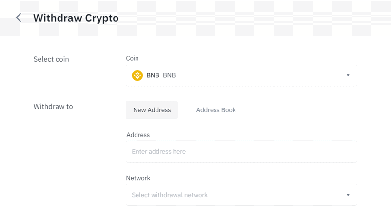 MetaMask select coins