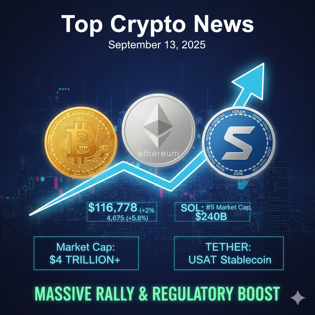 Top Crypto News (13 Sep 2025)