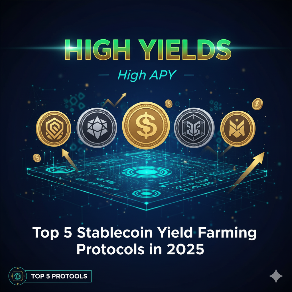 Top 5 Stablecoin Yield Farming Protocols